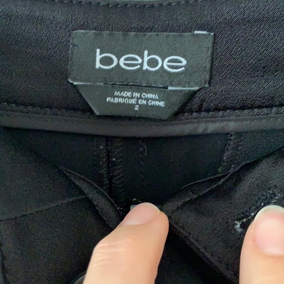 Bebe Silky Pleated Pants Trousers - Picture 5 of 15